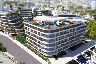 элитные апартаменты 3+1 в Кирении, veles