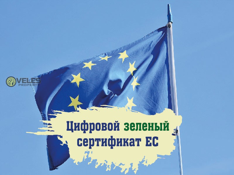 Цифровой зеленый сертификат Евросоюза