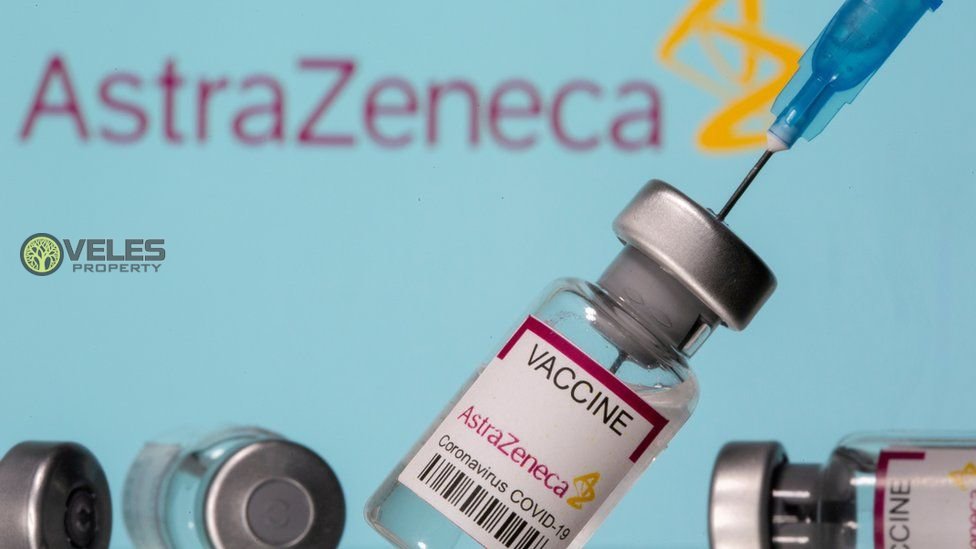 Объявление от Минздрава Северного Кипра AstraZeneca на Северном Кипре