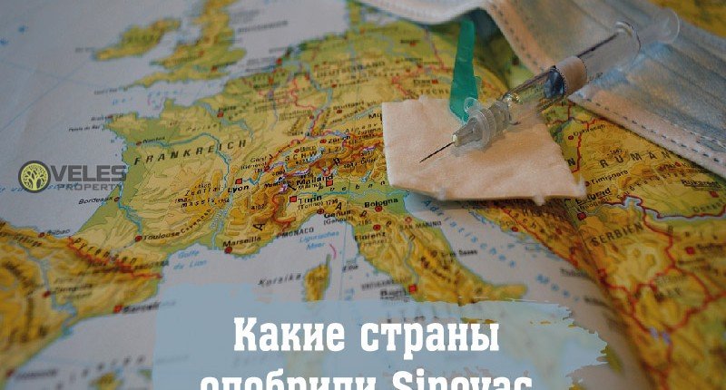 Какие страны одобрили Sinovac