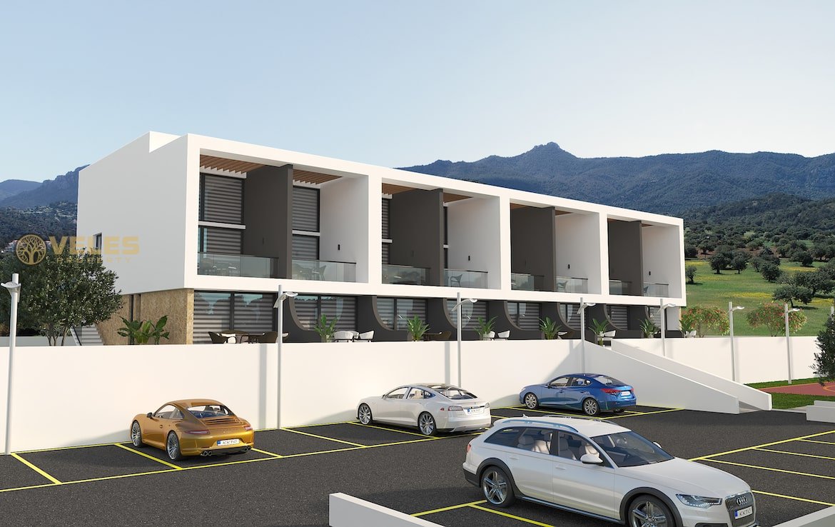 Купить недвижимость на Северном Кипре, SA-1209 Уютные Апартаменты 1+1 в Татлысу, Veles