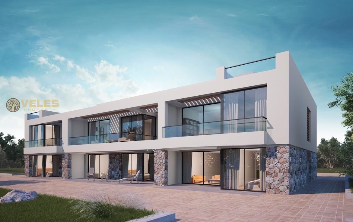 Купить недвижимость на Северном Кипре, SA-2407 SA-2407 Квартира-пентхаус 2+1 в Deja Blue, Veles