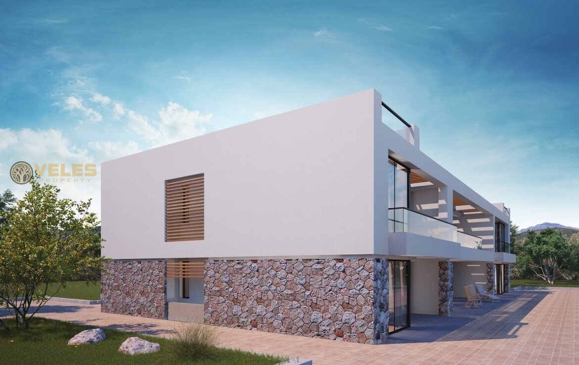 Купить недвижимость на Северном Кипре, SA-2407 SA-2407 Квартира-пентхаус 2+1 в Deja Blue, Veles