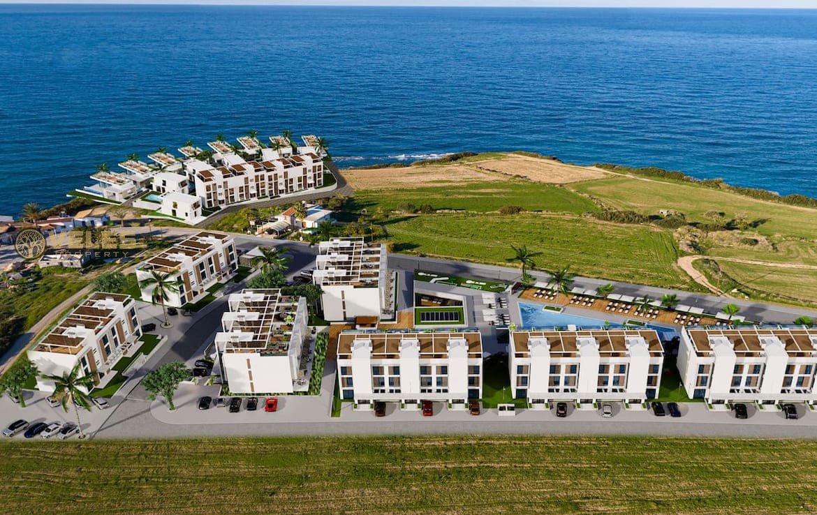 Купить недвижимость на Северном Кипре, SA-1258 Квартира 1+1 в Татлысу, Veles