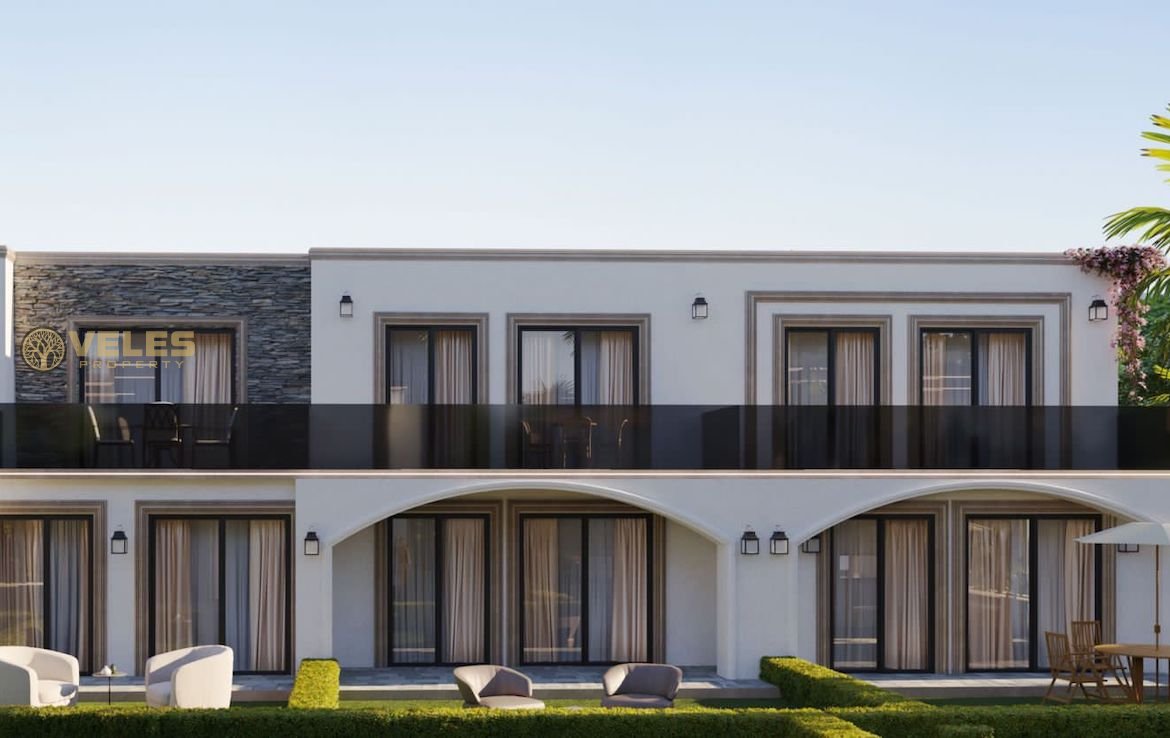 Купить недвижимость на Северном Кипре, ST-216 Таунхаус 2+1 в Лапте, Veles