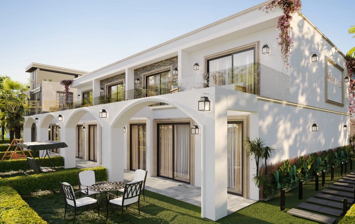 Купить недвижимость на Северном Кипре, ST-216 Таунхаус 2+1 в Лапте, Veles