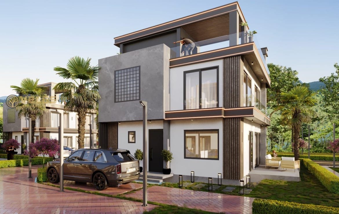 Купить недвижимость на Северном Кипре, SV-3168 Вилла 3+1 в Лапте, Veles