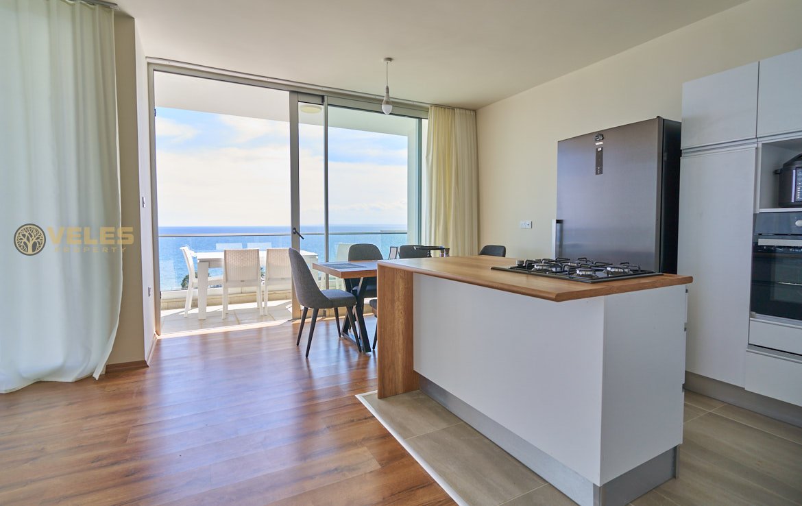 Купить квартиру на Северном Кипре SA-3117 Пентхаус с великолепным видом у берега моря, Veles