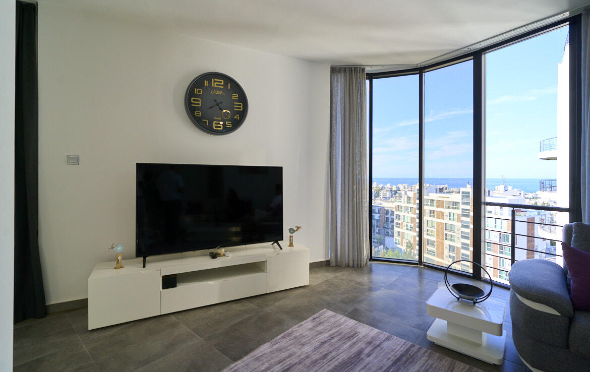 Аренда квартиры 3+1 в CC Towers с видом на море