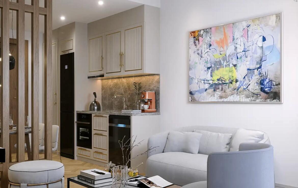 Апартаменты 1+1 у моря в комплексе Seafront