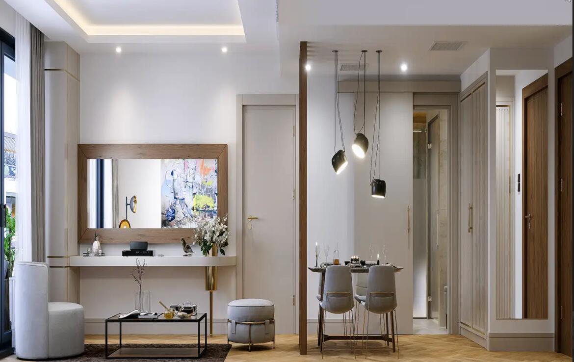 Апартаменты 1+1 у моря в комплексе Seafront