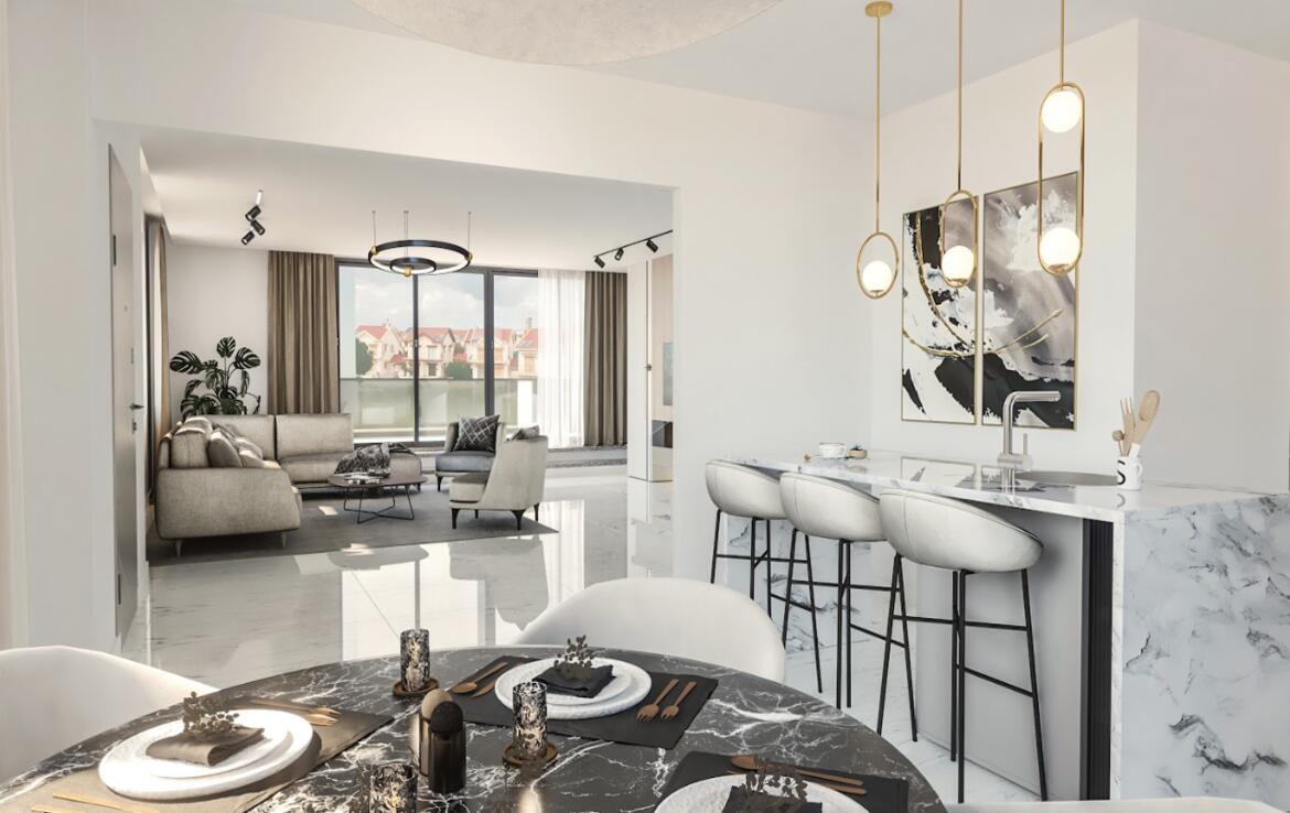 Современная вилла с 3 спальнями у моря