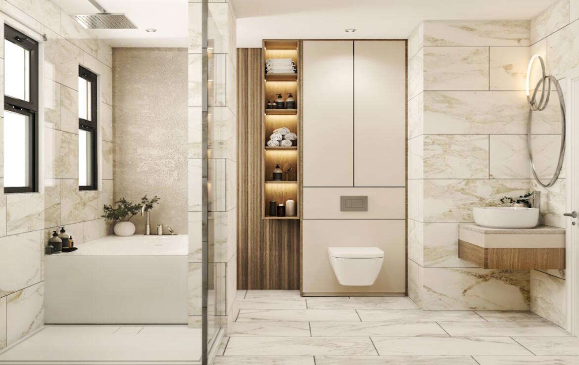 Современная вилла с 3 спальнями у моря