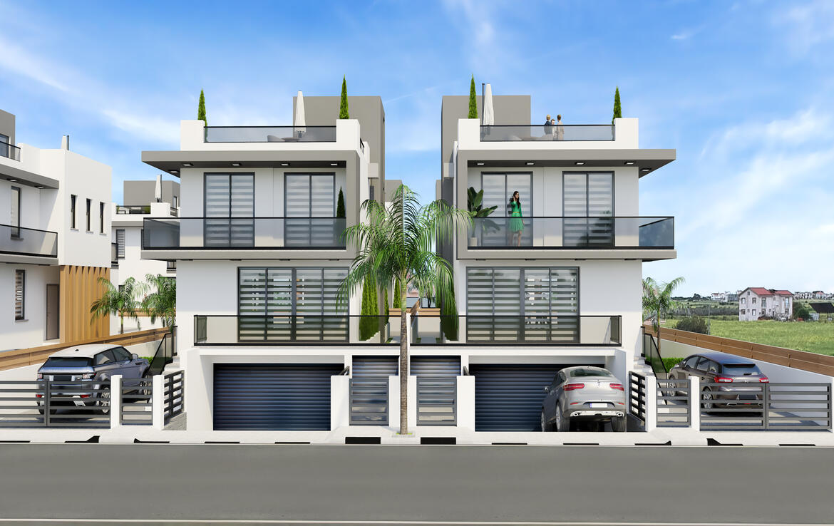 Современная вилла с 3 спальнями у моря